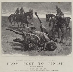 Od pošty do cíle, závodní romance